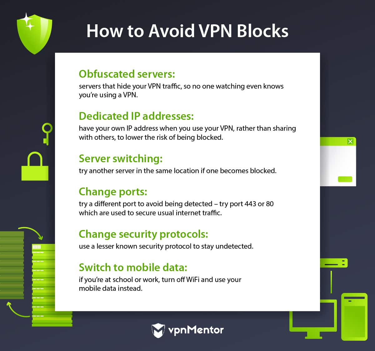 How to avoid VPN blocks