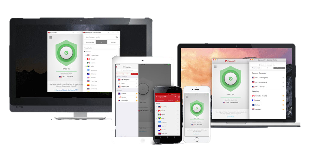 ExpressVPN Devices