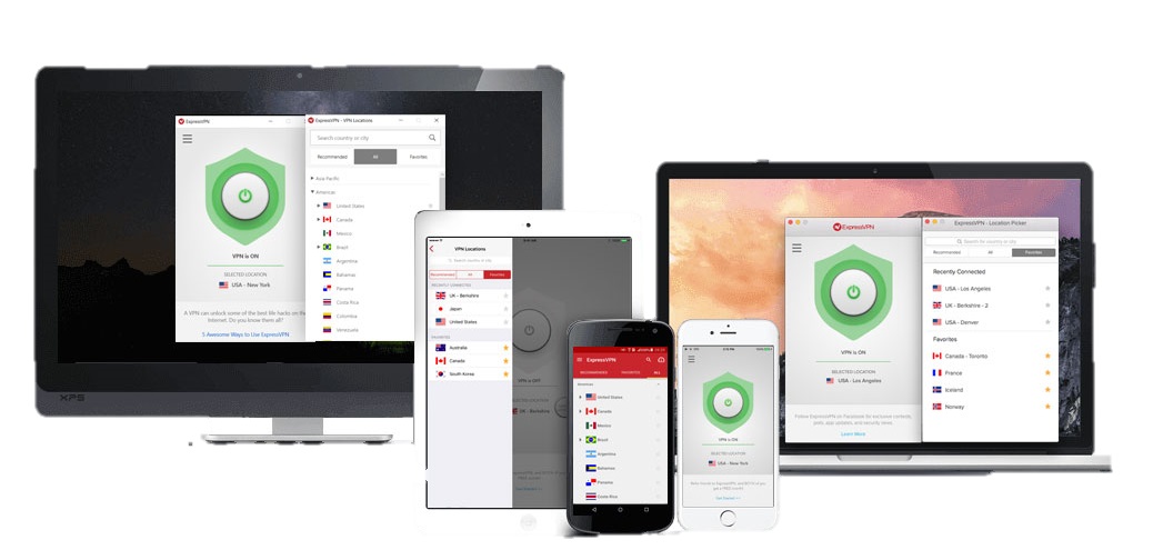 ExpressVPN Devices